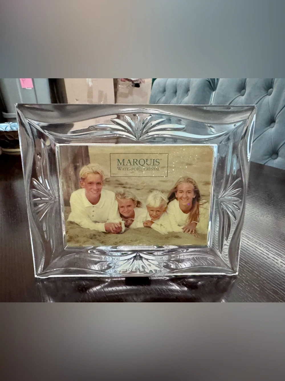 Marquis Waterford Crystal Photo Frames Set of 2